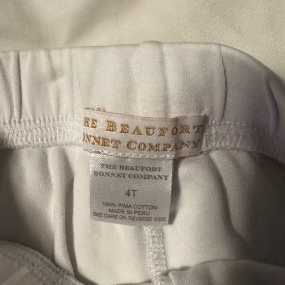 The Beaufort Bonnet Company White Cotton Ruffle Shorts - Picture 5 of 5